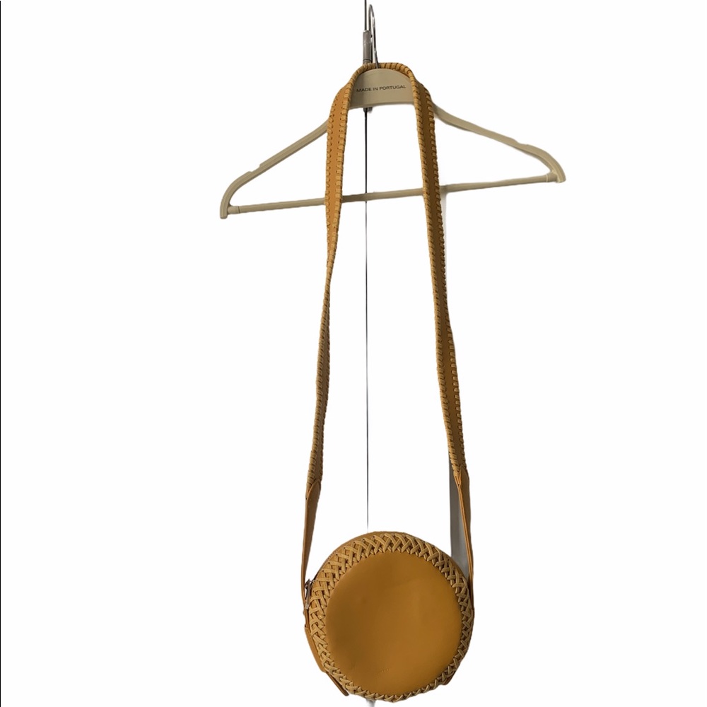 Yellow round purse
